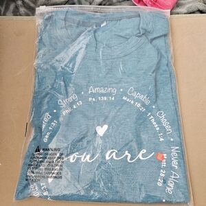 4X 'You Are. . ." Inspriational T-Shirt